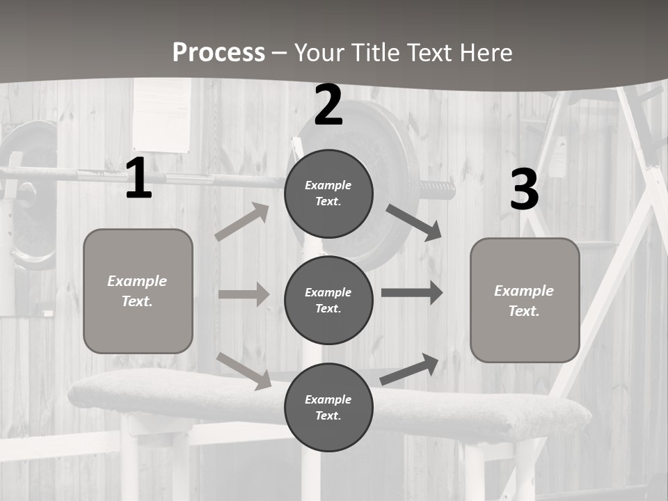 Weight Club Bodybuilding PowerPoint Template