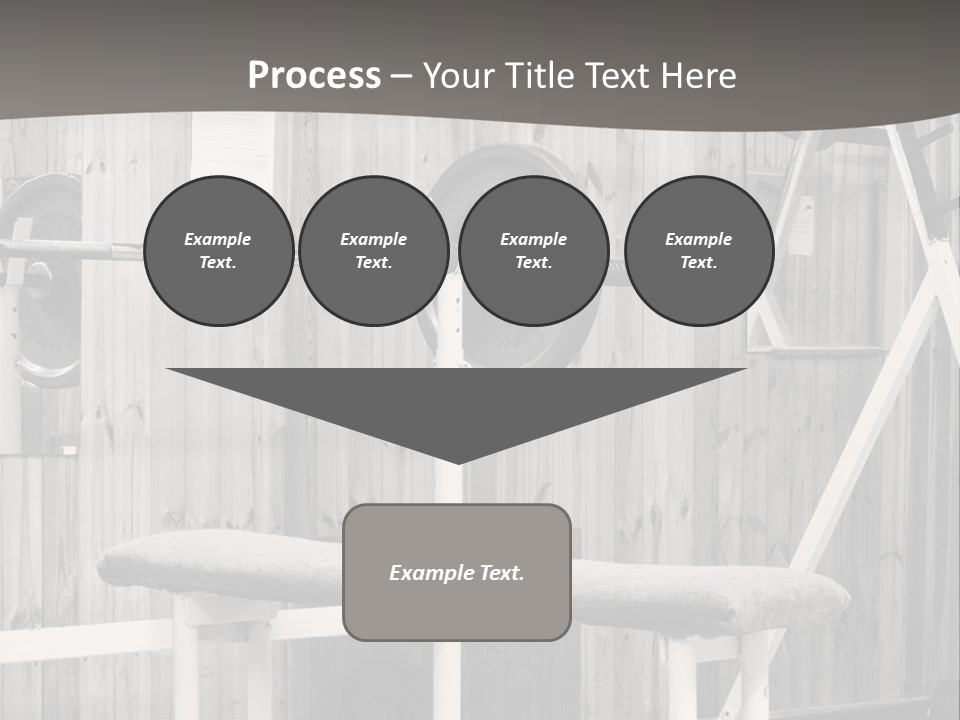Weight Club Bodybuilding PowerPoint Template