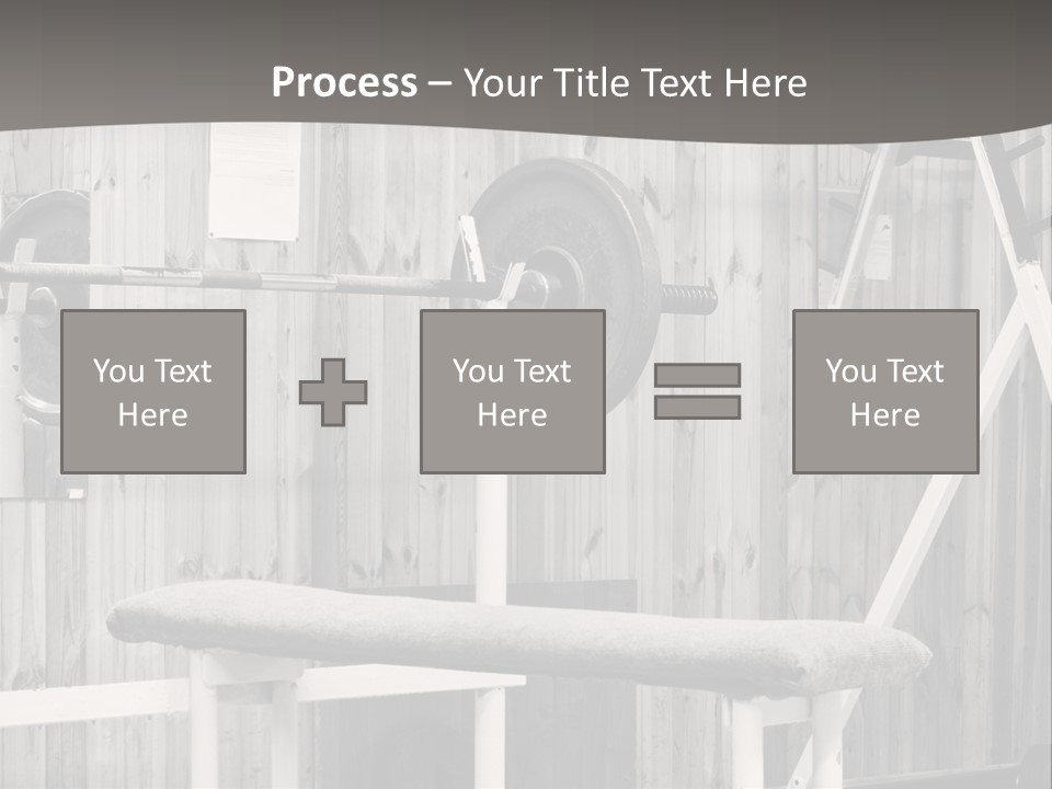 Weight Club Bodybuilding PowerPoint Template
