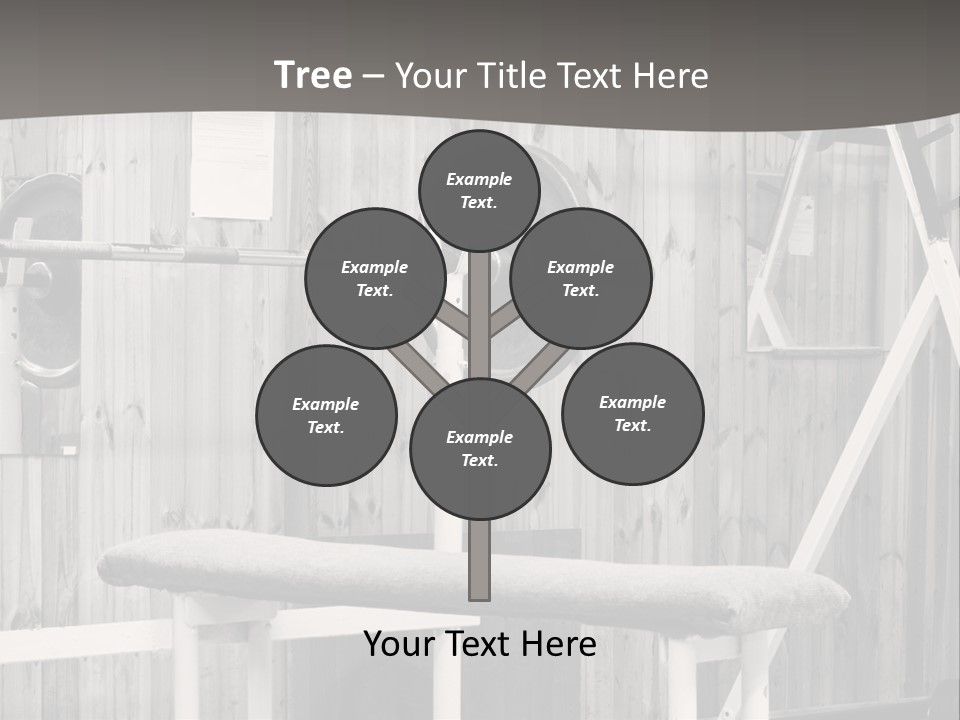 Weight Club Bodybuilding PowerPoint Template