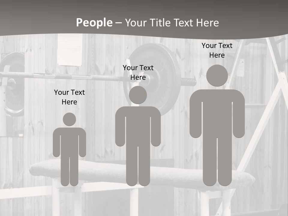 Weight Club Bodybuilding PowerPoint Template