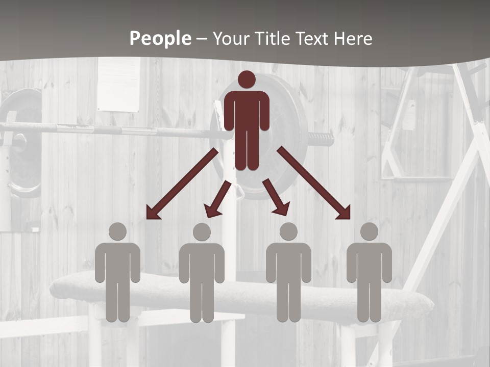 Weight Club Bodybuilding PowerPoint Template