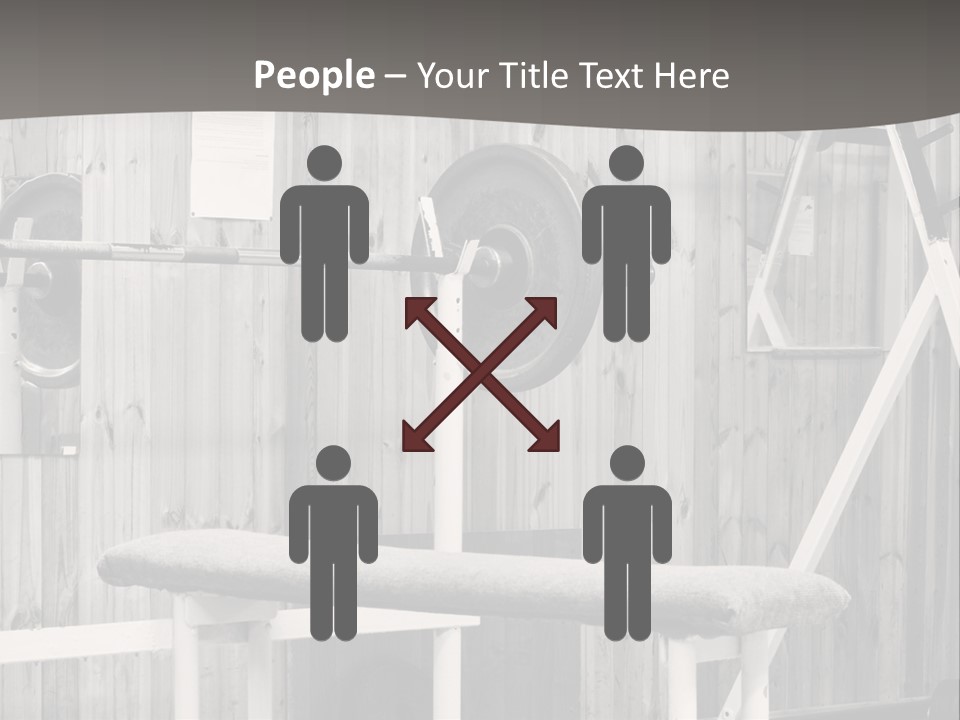 Weight Club Bodybuilding PowerPoint Template