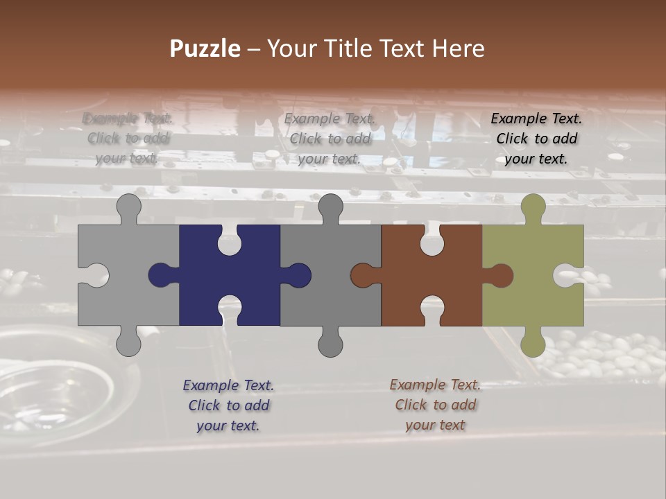 China Fabric Process PowerPoint Template