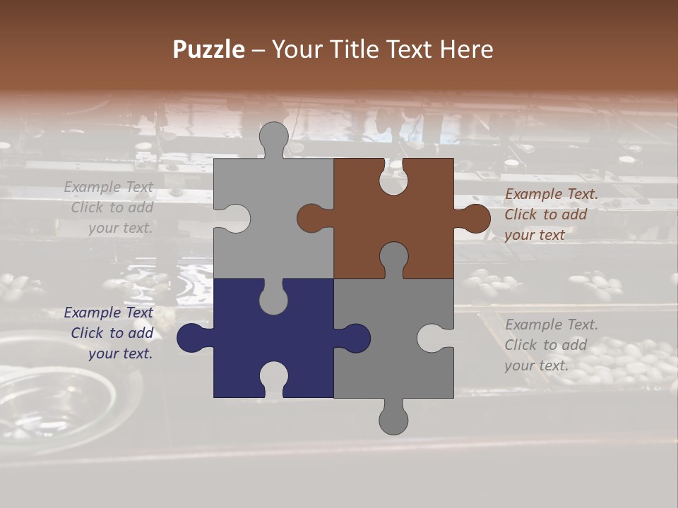 China Fabric Process PowerPoint Template