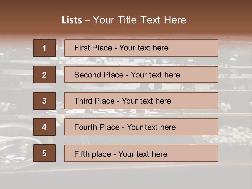 China Fabric Process PowerPoint Template
