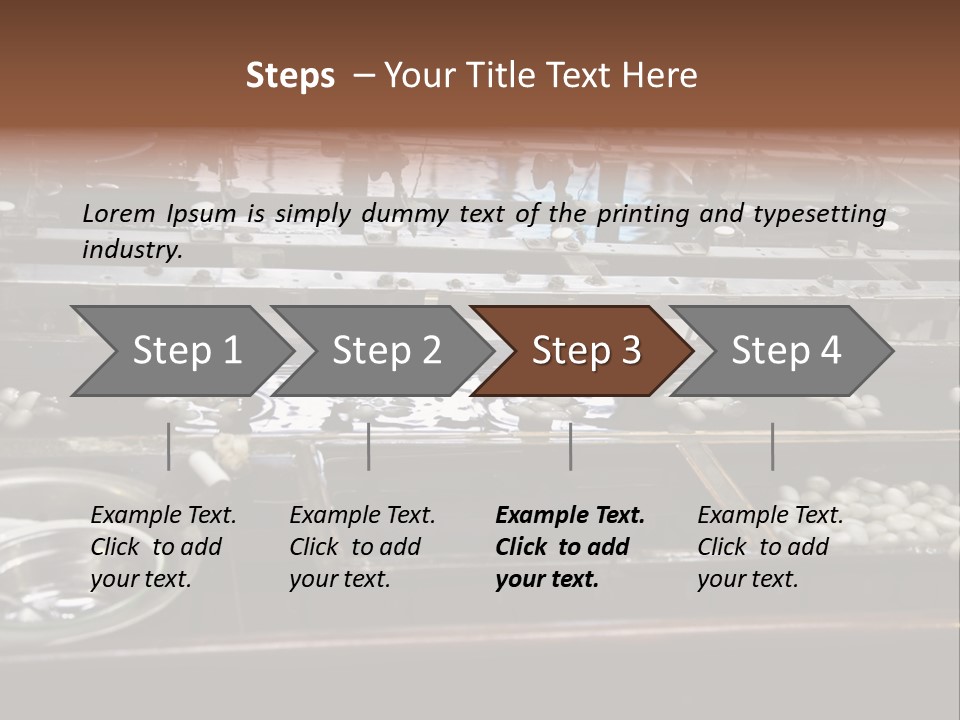 China Fabric Process PowerPoint Template