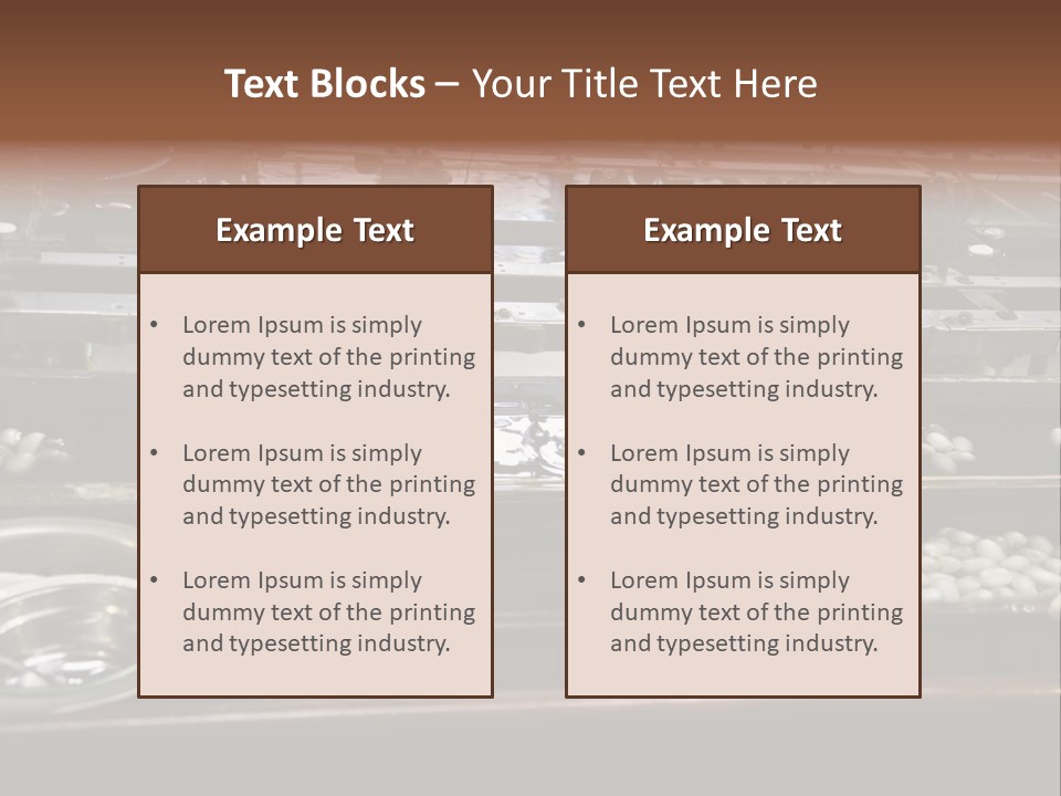 China Fabric Process PowerPoint Template