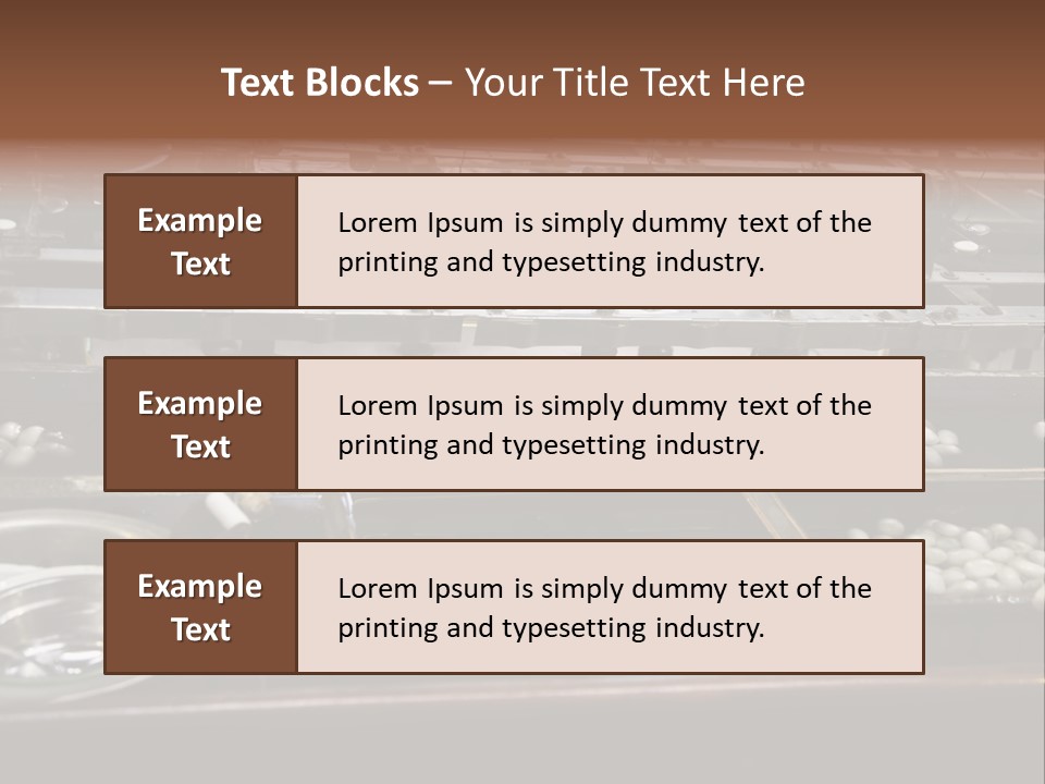 China Fabric Process PowerPoint Template