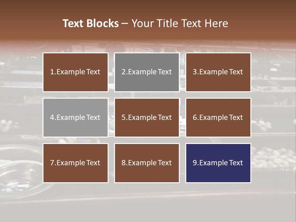 China Fabric Process PowerPoint Template