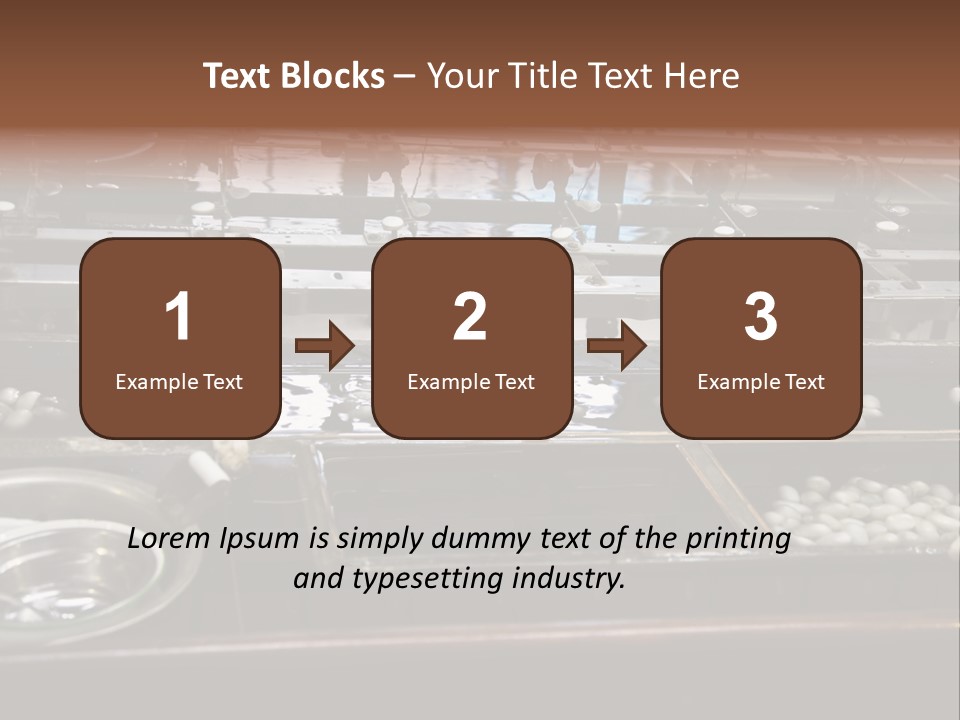 China Fabric Process PowerPoint Template
