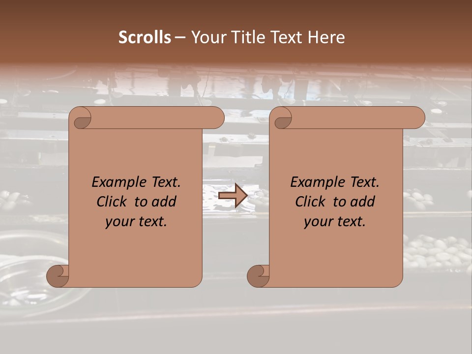 China Fabric Process PowerPoint Template