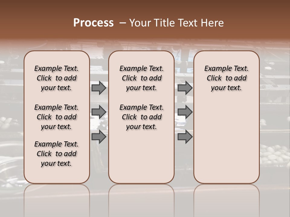 China Fabric Process PowerPoint Template