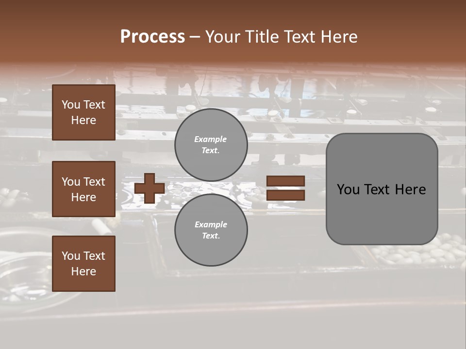 China Fabric Process PowerPoint Template