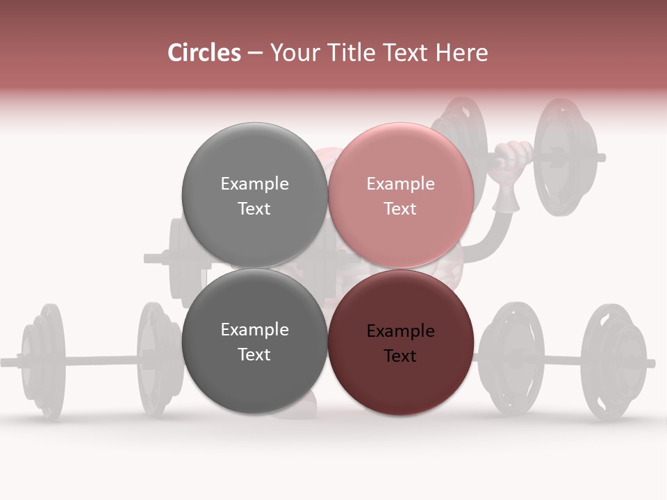 Clay Tennis Lifestyle PowerPoint Template