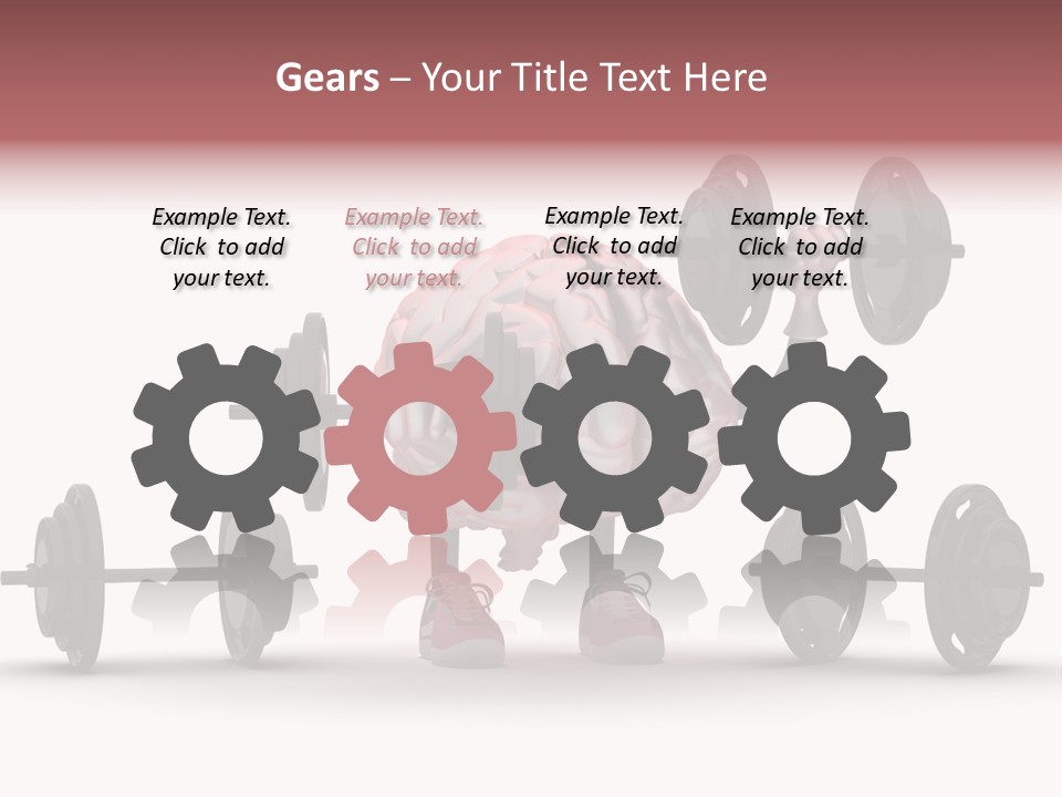 Clay Tennis Lifestyle PowerPoint Template