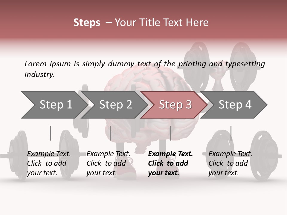 Clay Tennis Lifestyle PowerPoint Template