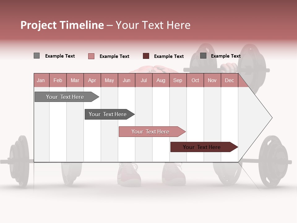Clay Tennis Lifestyle PowerPoint Template