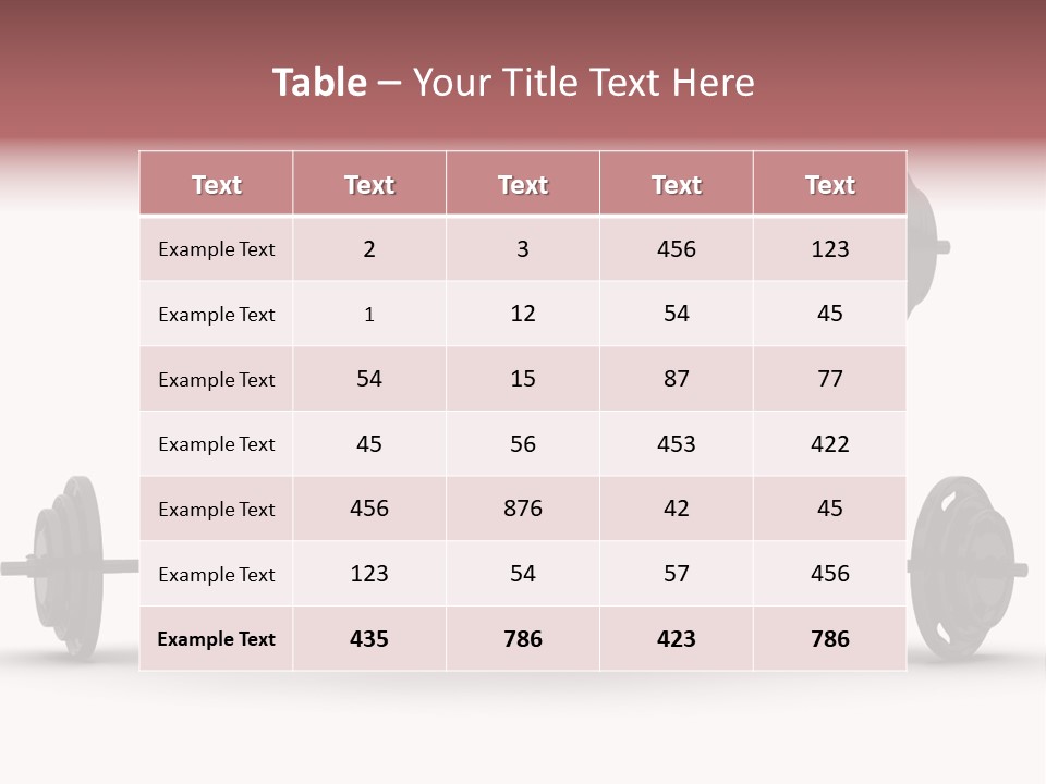 Clay Tennis Lifestyle PowerPoint Template