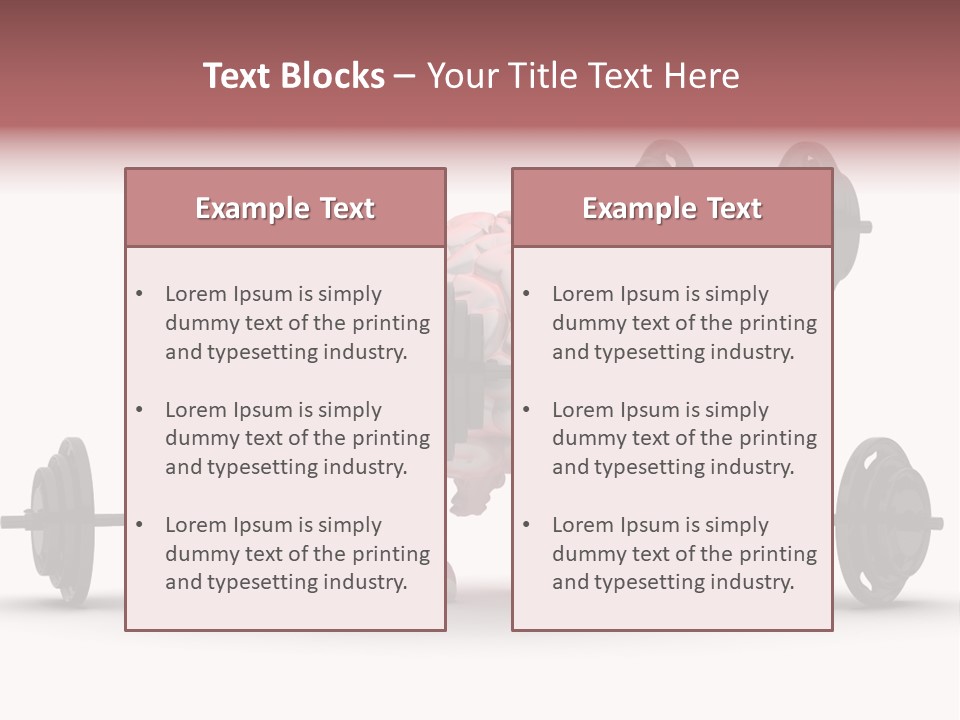 Clay Tennis Lifestyle PowerPoint Template