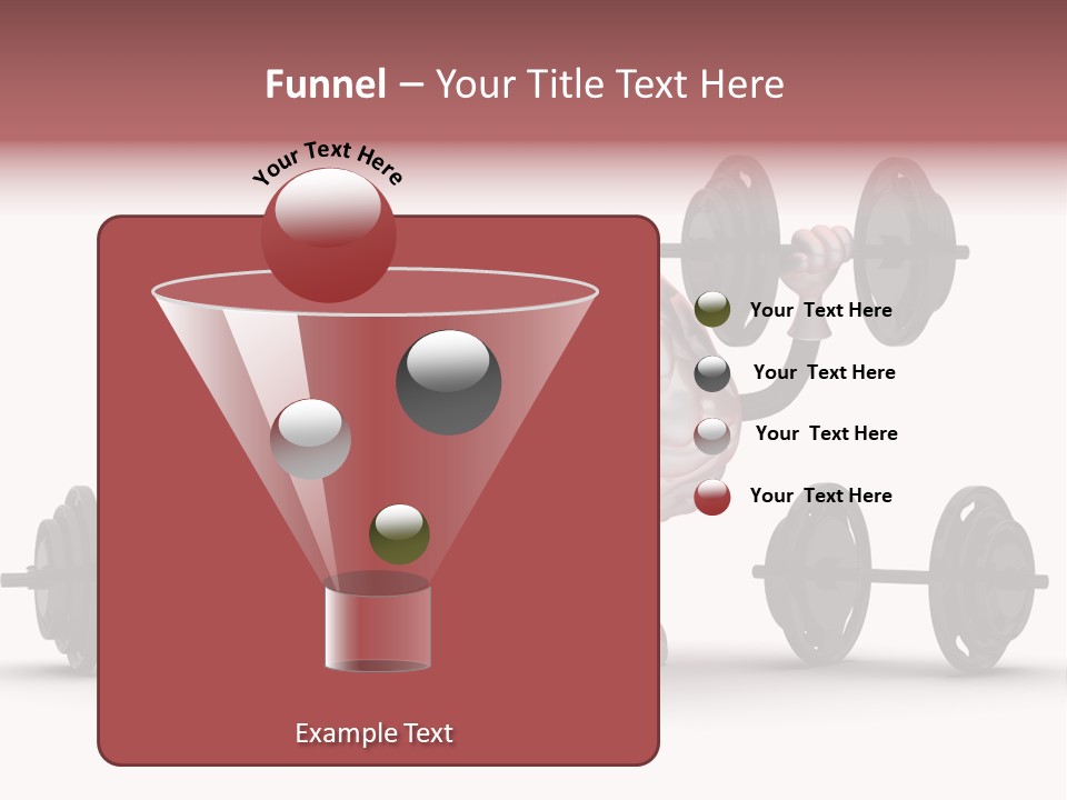 Clay Tennis Lifestyle PowerPoint Template