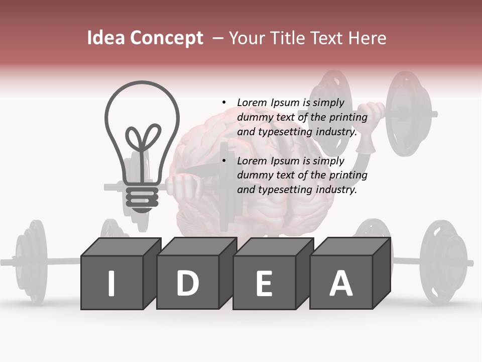 Clay Tennis Lifestyle PowerPoint Template