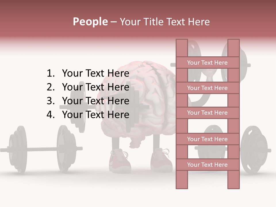 Clay Tennis Lifestyle PowerPoint Template