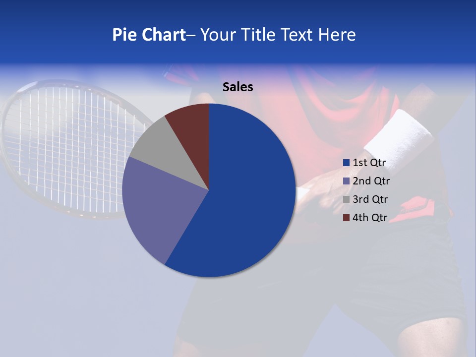 Clay Tennis Lifestyle PowerPoint Template