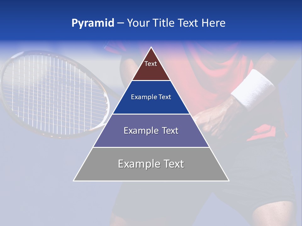 Clay Tennis Lifestyle PowerPoint Template