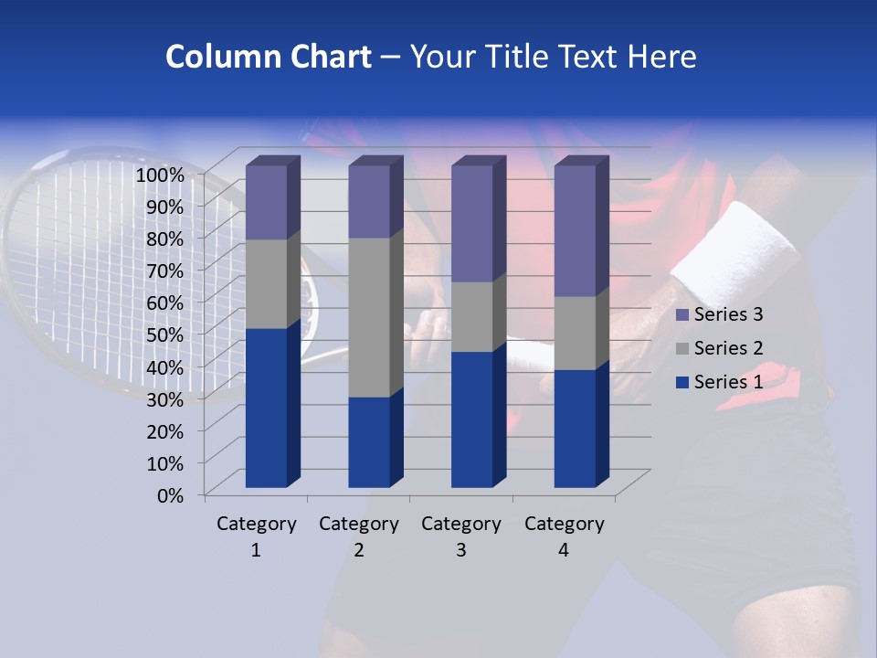 Clay Tennis Lifestyle PowerPoint Template