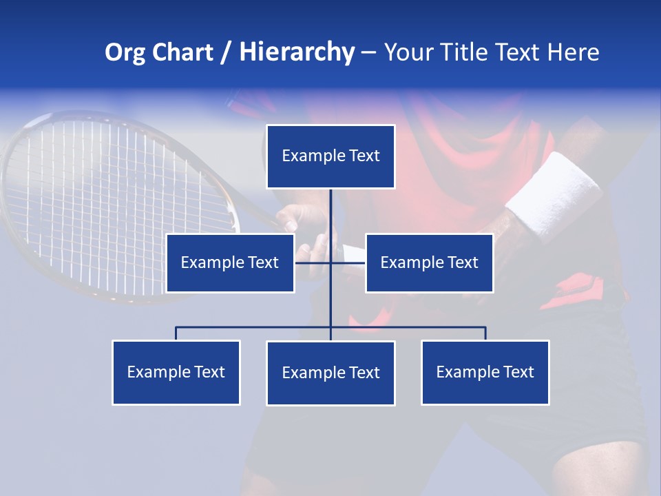 Clay Tennis Lifestyle PowerPoint Template