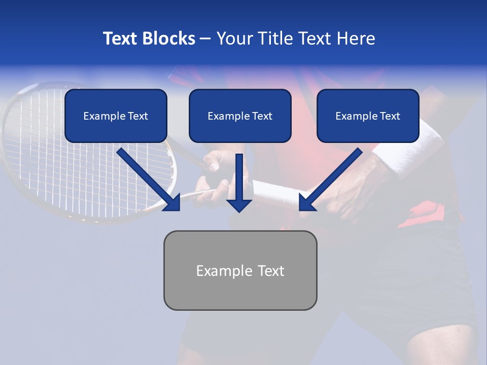 Clay Tennis Lifestyle PowerPoint Template