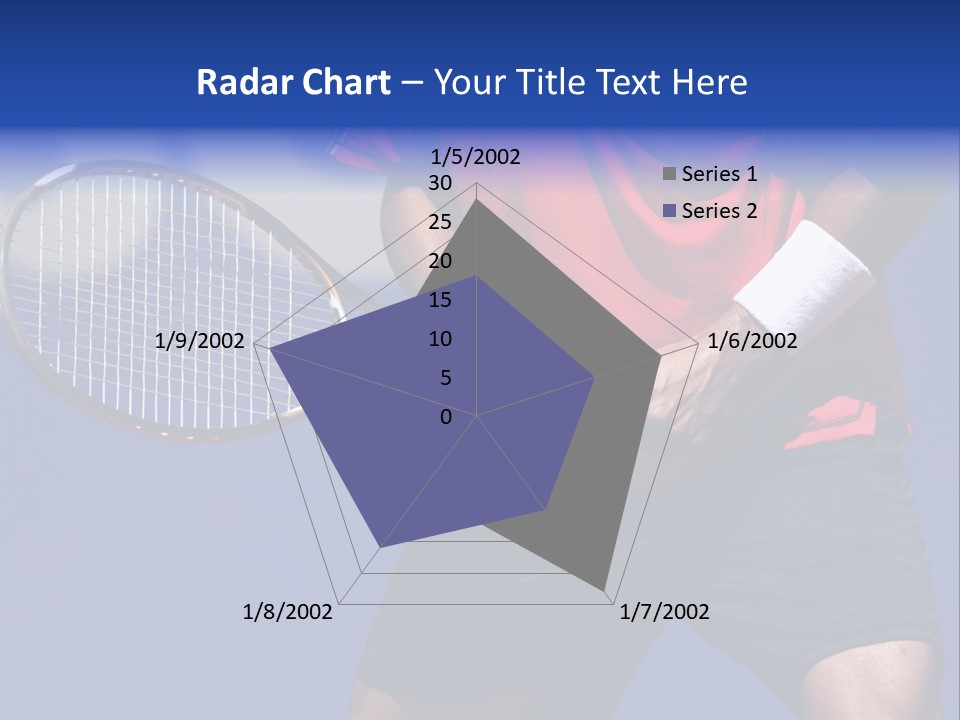 Clay Tennis Lifestyle PowerPoint Template