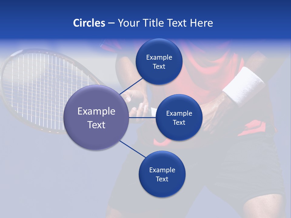 Clay Tennis Lifestyle PowerPoint Template