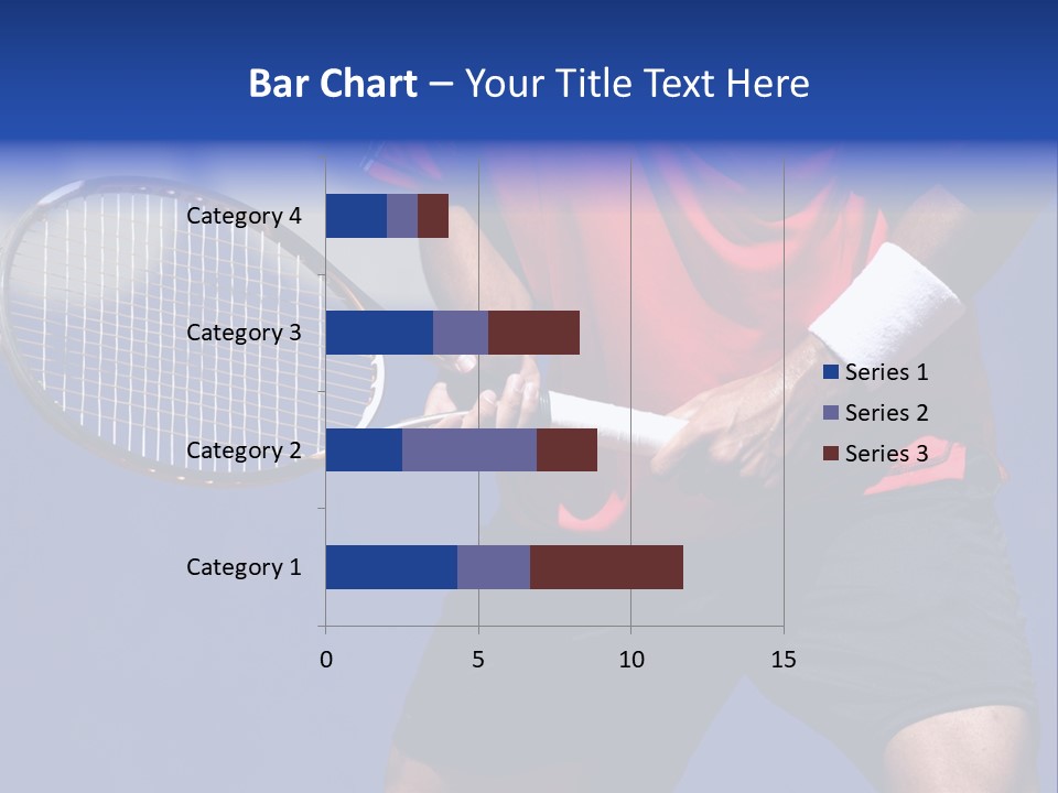Clay Tennis Lifestyle PowerPoint Template