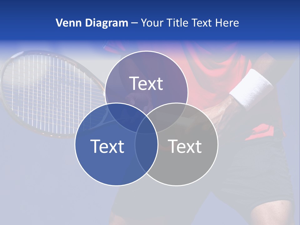 Clay Tennis Lifestyle PowerPoint Template