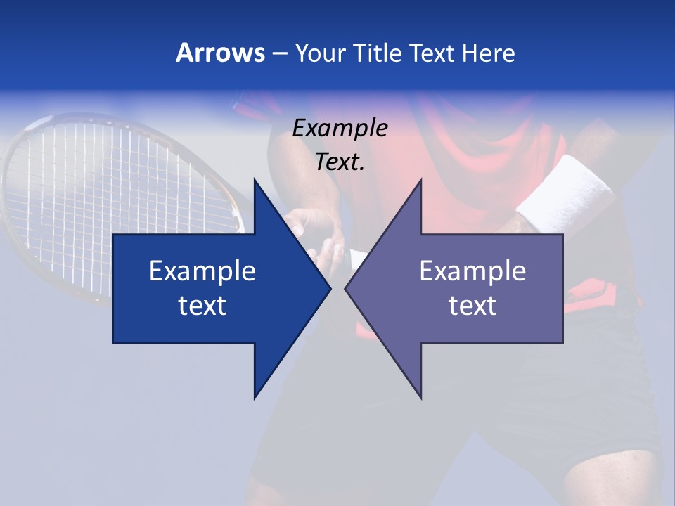 Clay Tennis Lifestyle PowerPoint Template