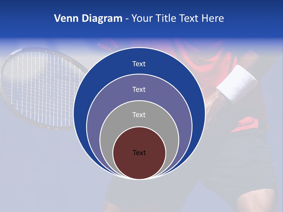 Clay Tennis Lifestyle PowerPoint Template