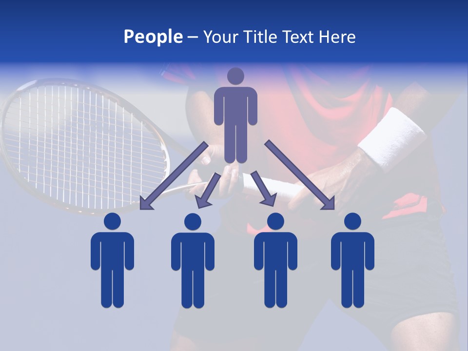 Clay Tennis Lifestyle PowerPoint Template