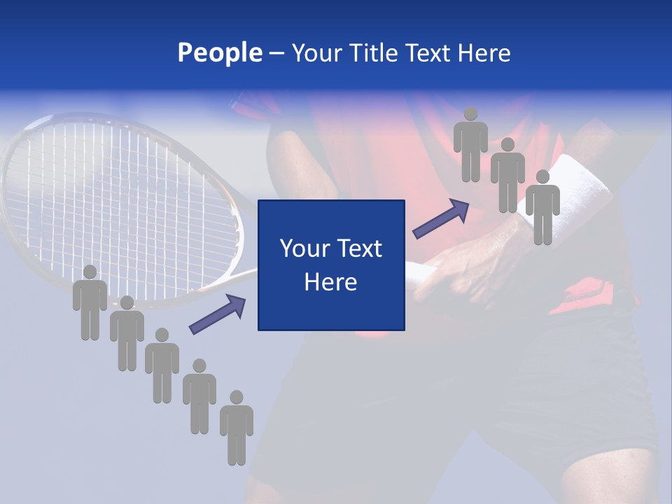 Clay Tennis Lifestyle PowerPoint Template