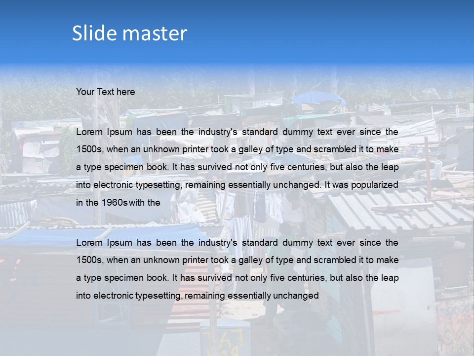 Africa Food People PowerPoint Template