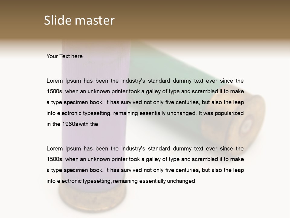 Target Explosive Fire PowerPoint Template