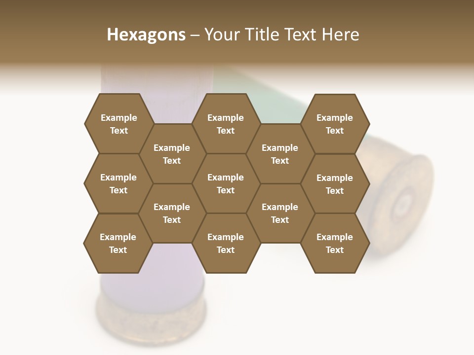 Target Explosive Fire PowerPoint Template