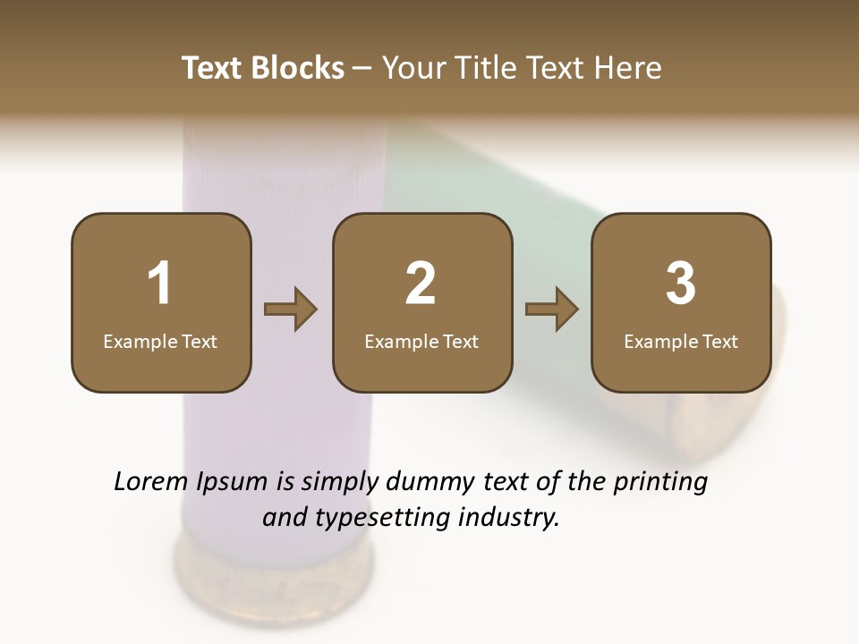 Target Explosive Fire PowerPoint Template