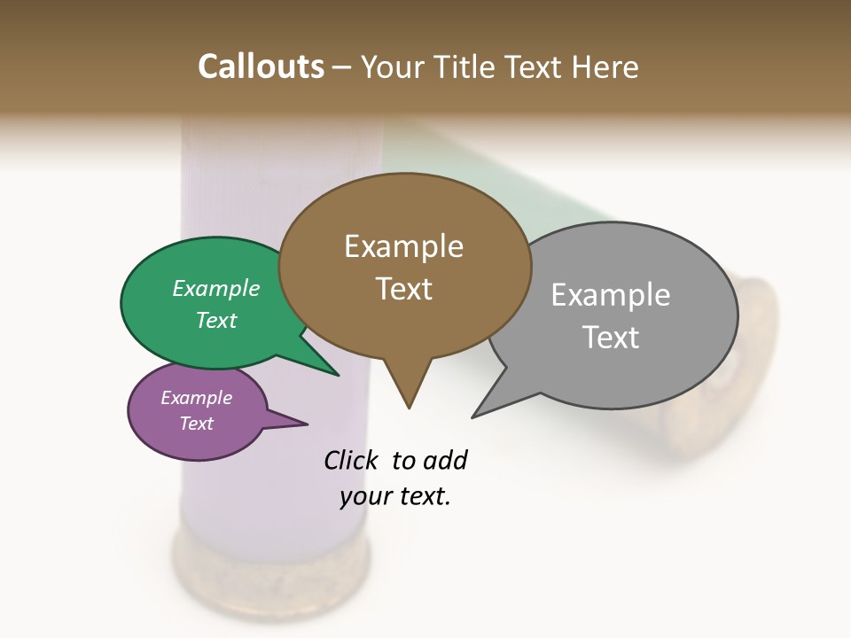 Target Explosive Fire PowerPoint Template
