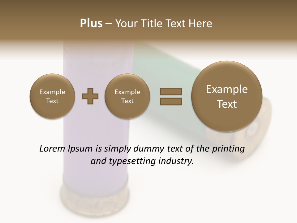 Target Explosive Fire PowerPoint Template