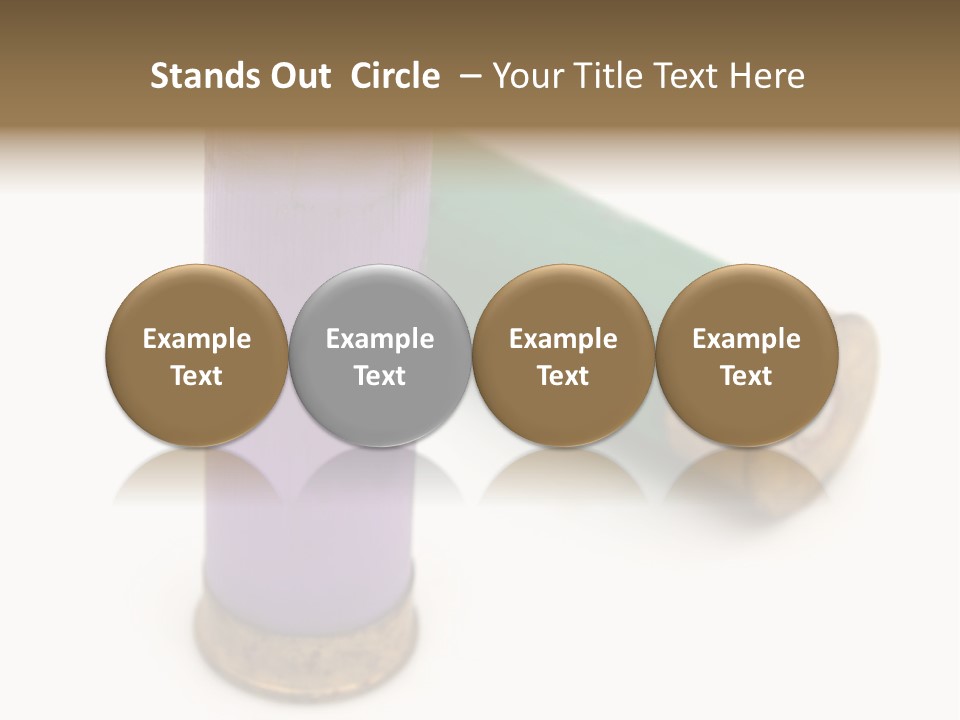 Target Explosive Fire PowerPoint Template