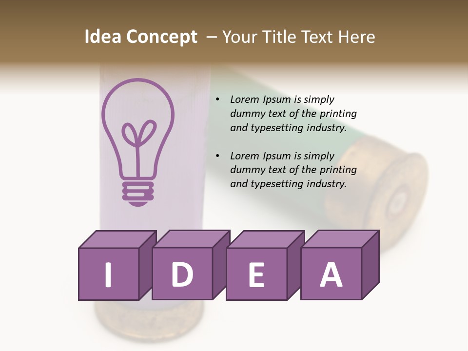 Target Explosive Fire PowerPoint Template