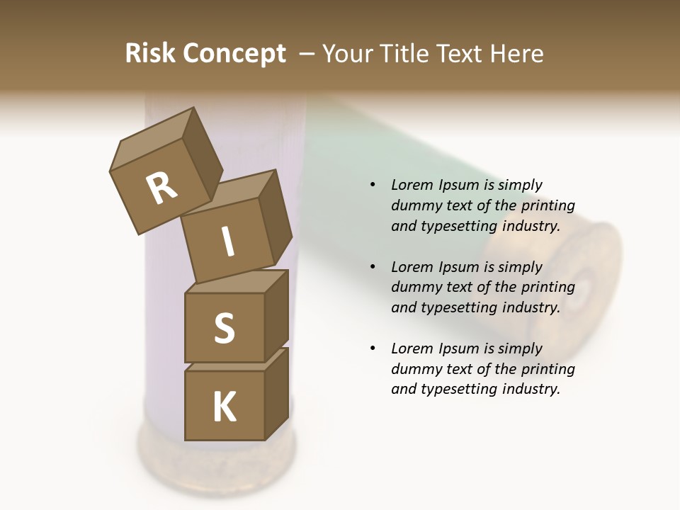 Target Explosive Fire PowerPoint Template