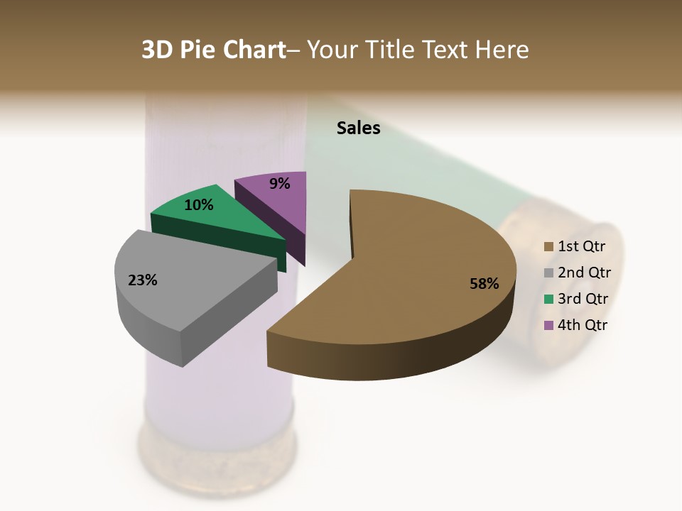Target Explosive Fire PowerPoint Template